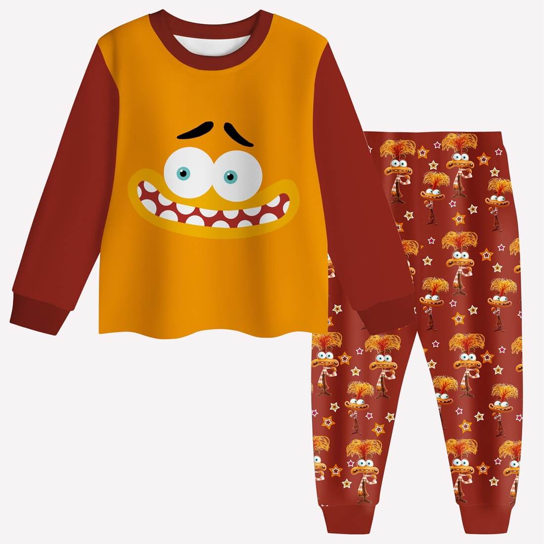 T-shirt et pantalon Vice-versa 2 Dégoût Colère Envie Costumes de cosplay Joie Ennui Tristesse Tenues quotidiennes
