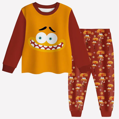 T-shirt et pantalon Vice-versa 2 Dégoût Colère Envie Costumes de cosplay Joie Ennui Tristesse Tenues quotidiennes