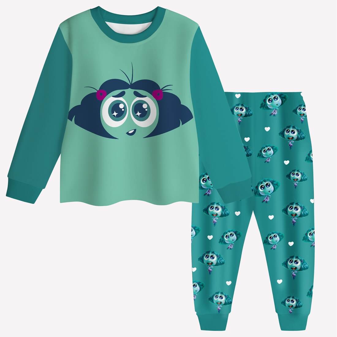 T-shirt et pantalon Vice-versa 2 Dégoût Colère Envie Costumes de cosplay Joie Ennui Tristesse Tenues quotidiennes