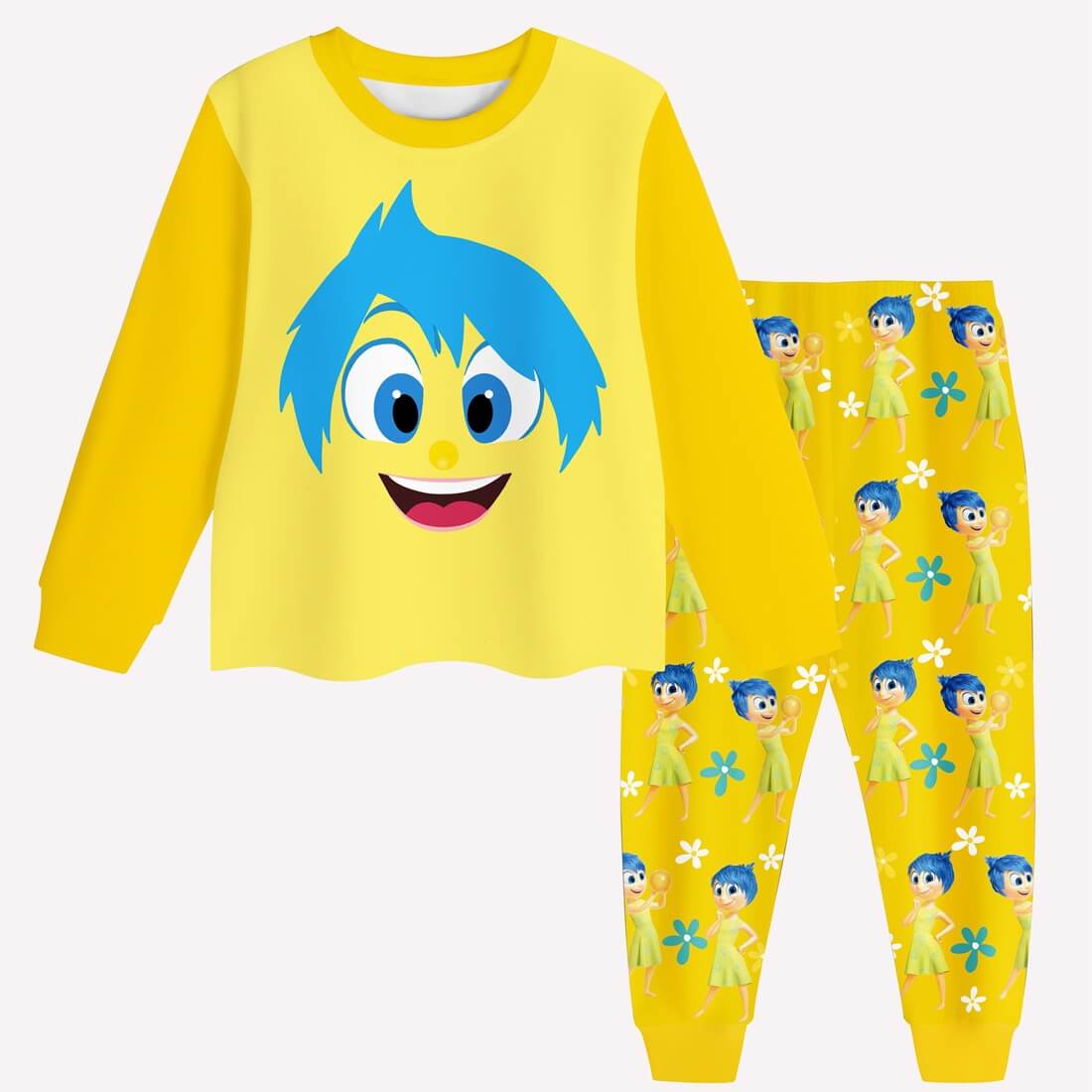T-shirt et pantalon Vice-versa 2 Dégoût Colère Envie Costumes de cosplay Joie Ennui Tristesse Tenues quotidiennes