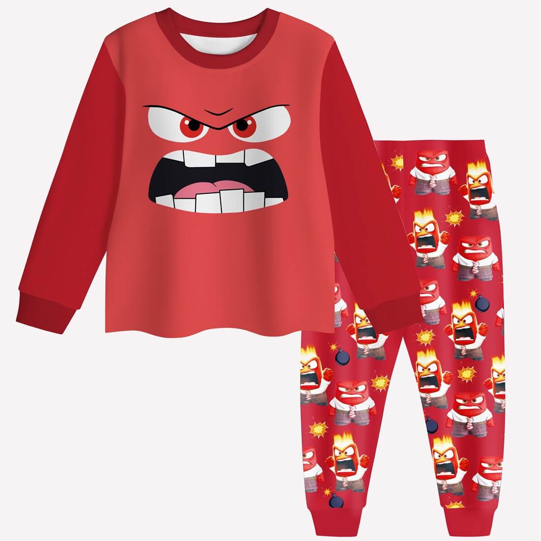 T-shirt et pantalon Vice-versa 2 Dégoût Colère Envie Costumes de cosplay Joie Ennui Tristesse Tenues quotidiennes