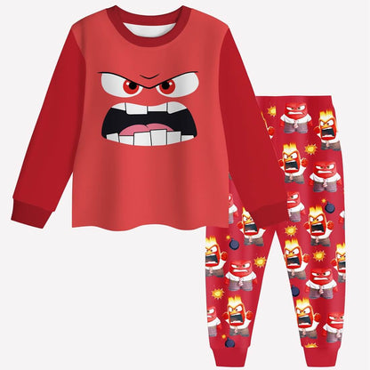 T-shirt et pantalon Vice-versa 2 Dégoût Colère Envie Costumes de cosplay Joie Ennui Tristesse Tenues quotidiennes