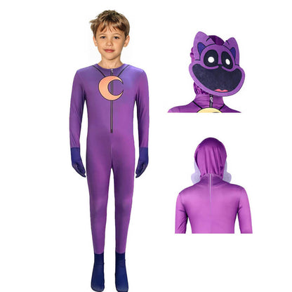 Kids Smiling Critters Costumes Poppy Playtime 3 Cosplay Outfits Halloween Costume