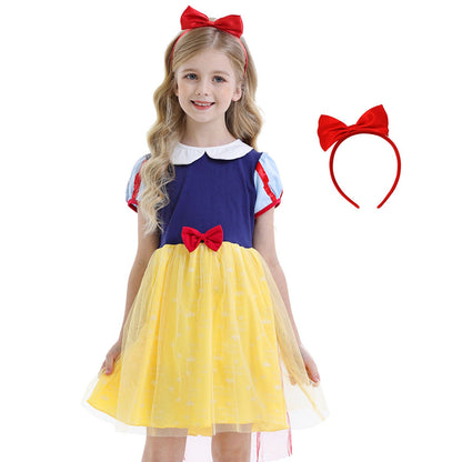 Little Girls Princess Dresses Party Carnival Dress Up Kids Princess Costume