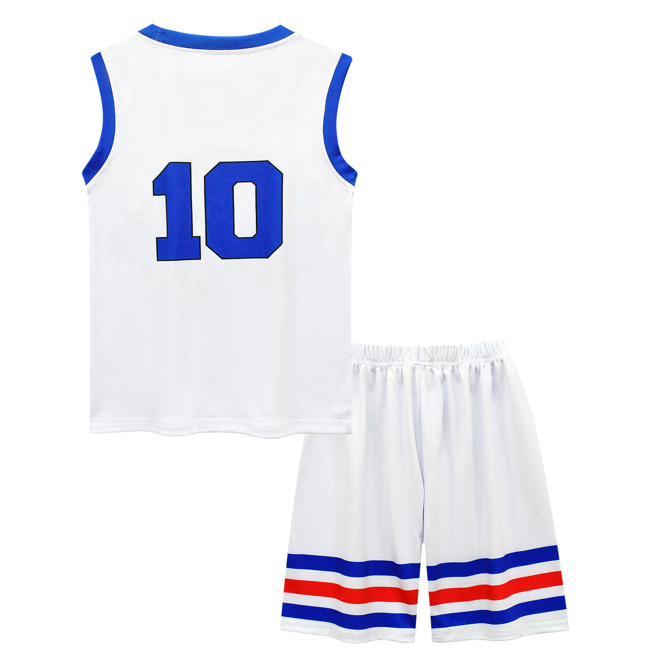 Disfraz de Cosplay de Lola Space Jam #10 para niños, camiseta y pantalones cortos de baloncesto