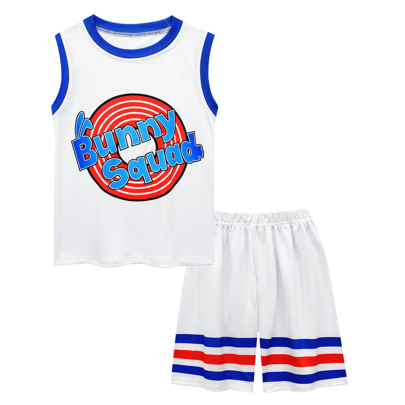 Disfraz de Cosplay de Lola Space Jam #10 para niños, camiseta y pantalones cortos de baloncesto
