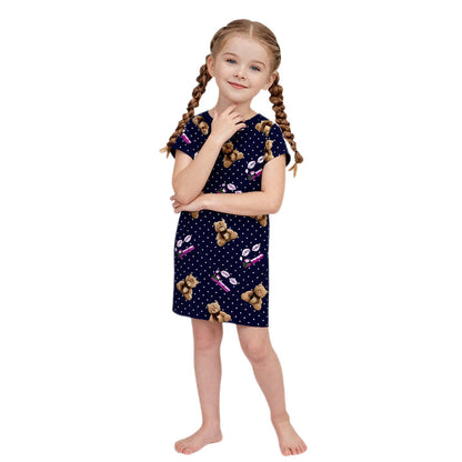 Girls K-Pop Pajamas Rumi Zoey Mira Daily Casual Dress Nightwear Costumes