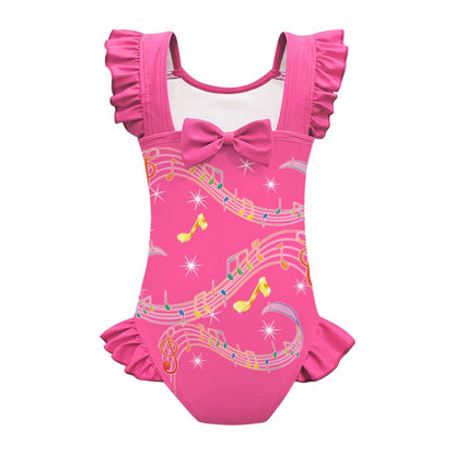 K-Pop Girls Swimsuits Rumi Mira Zoey Cosplay Printed Swimwear with Cap