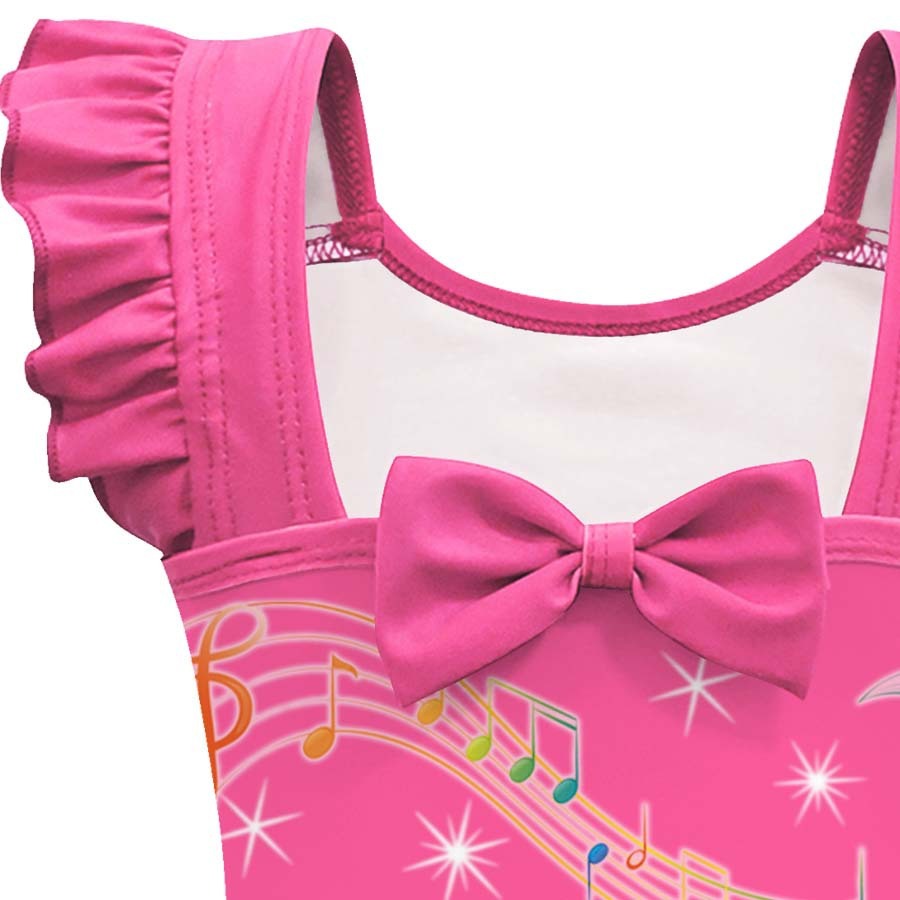 K-Pop Girls Swimsuits Rumi Mira Zoey Cosplay Printed Swimwear with Cap