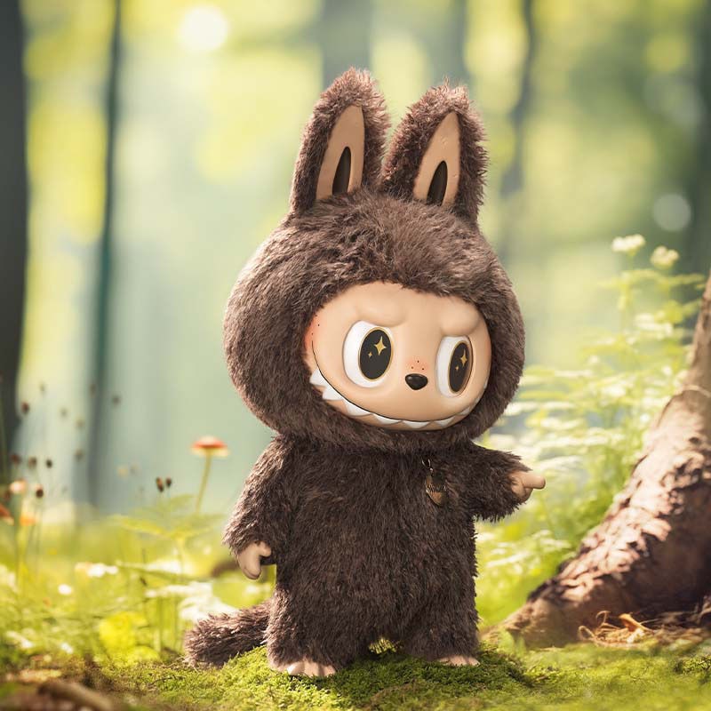 6.7in Labubu Keychain Plush Doll Spooky Monster Staffed Labubu Pumpkin Toy