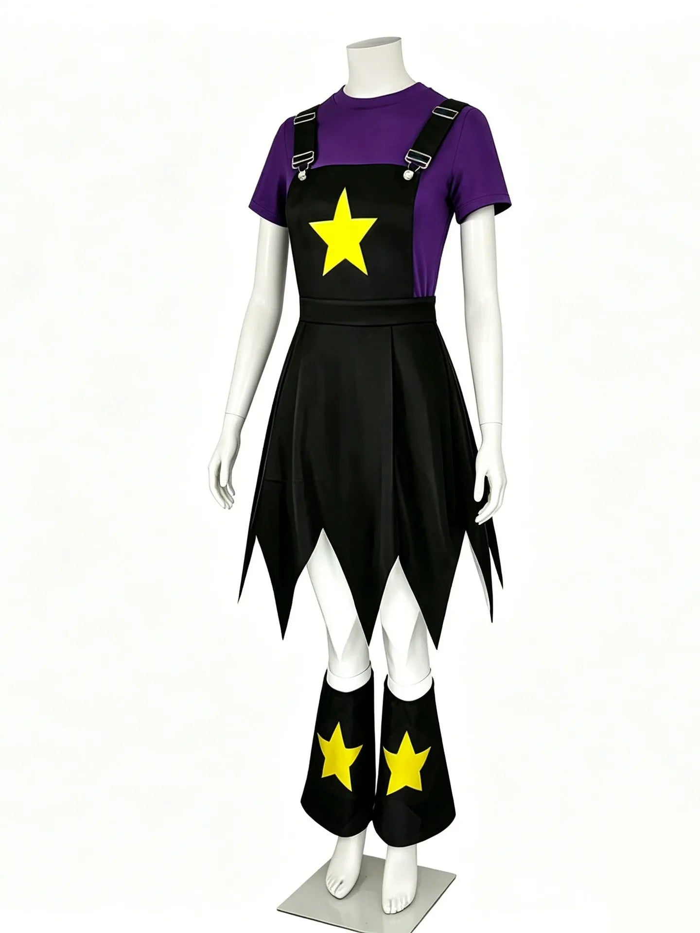 Lily Love Braids Costume Poppy Playtime Cosplay Outfit Lily Shirt Dress and Leg Warmers