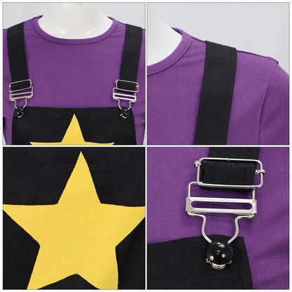 Lily Love Braids Costume Poppy Playtime Cosplay Outfit Lily Shirt Dress and Leg Warmers