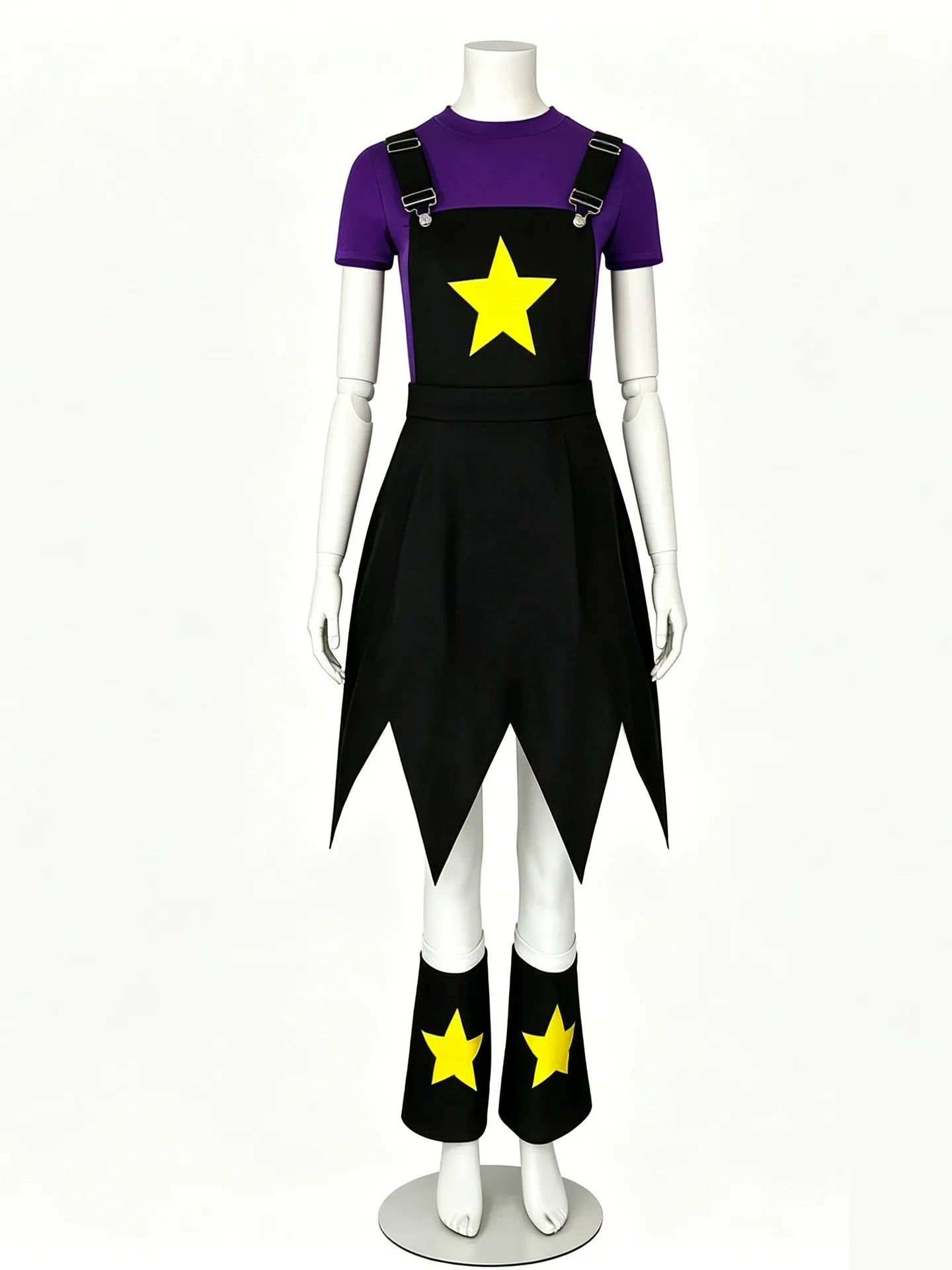 Lily Love Braids Costume Poppy Playtime Cosplay Outfit Lily Shirt Dress and Leg Warmers