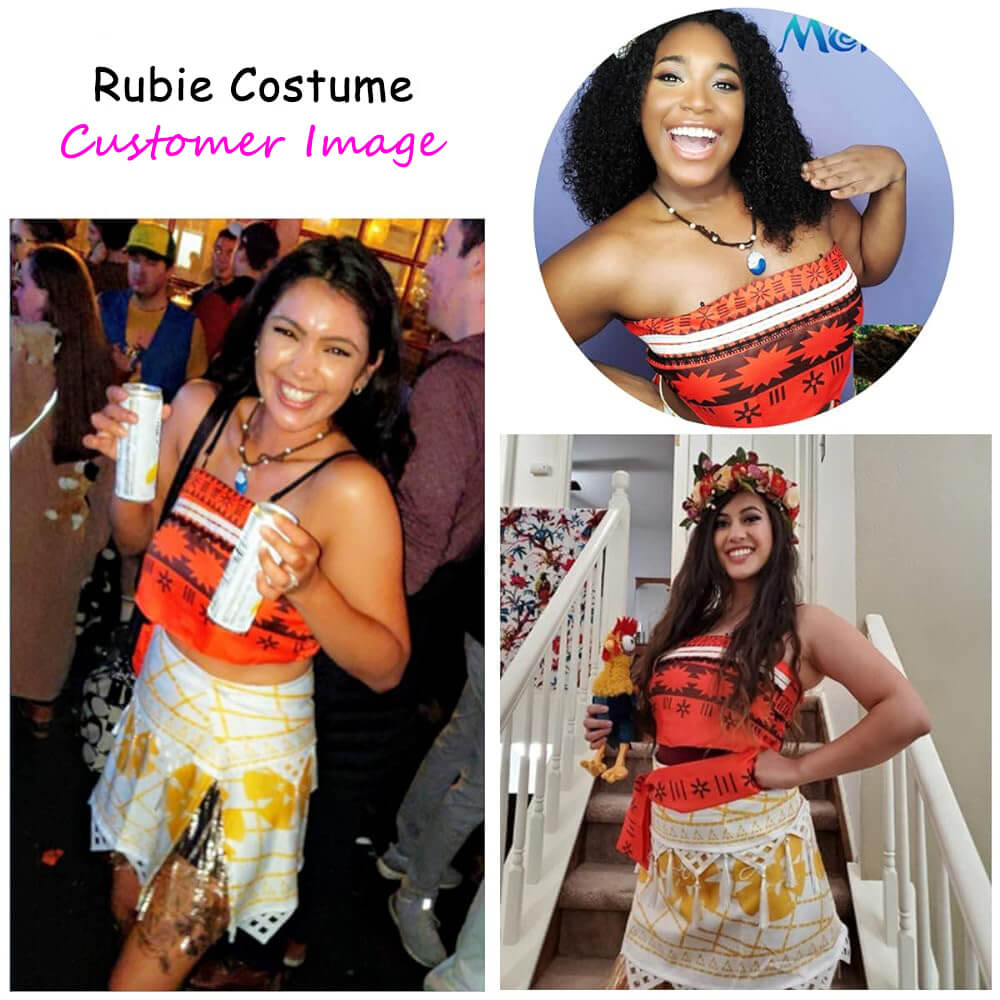 Disfraz de Princesa Moanna para Mujeres y Niñas, Disfraz de Cosplay Polinesio, Atuendos para Vestir en la Playa