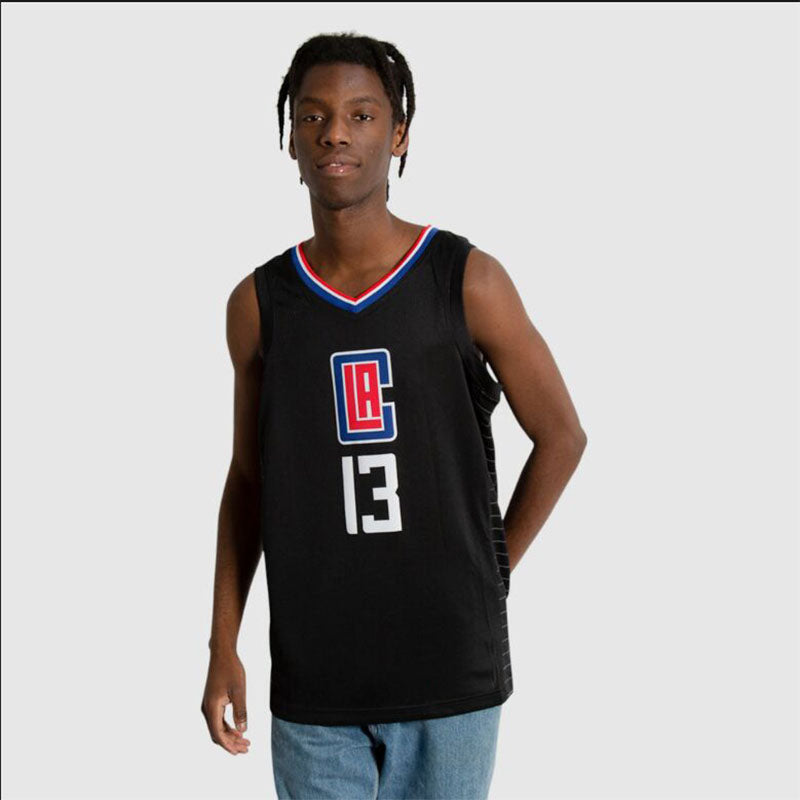Maillot de Basketball Enfant Adulte GEORGE N°13 Uniforme de Basketball Comprenant un Haut et un Short