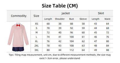 Dandadan Momo Ayase Cosplay Costumes For Signature Japanese School Uniform Look