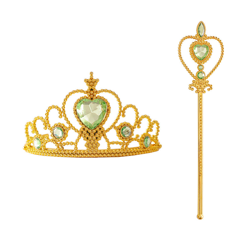 Vestido de Princesa Tiana Hada Verde