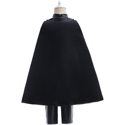 Kids' Black Batman Hero Costume