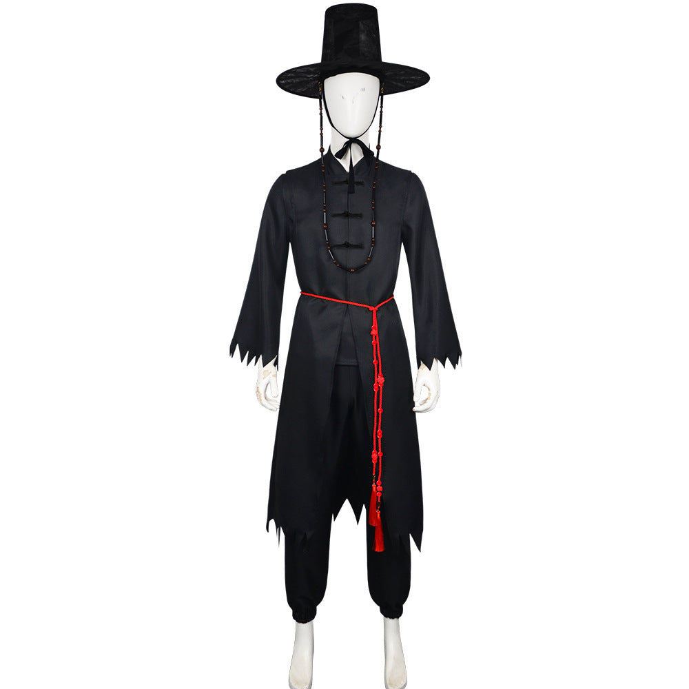 KPop Black Stage Outfit  “Your Idol” Performance Full Set For Boys and Men Party Cosplay Costume