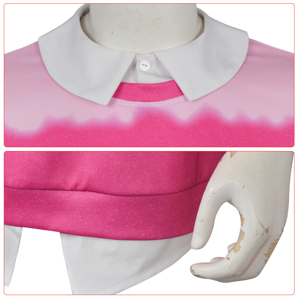 Mens Pink Sweatshirt KPop Fashion Cosplay Shirt Party Carnival Costume