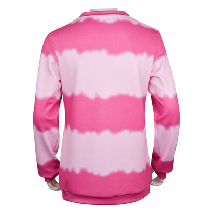 Mens Pink Sweatshirt KPop Fashion Cosplay Shirt Party Carnival Costume