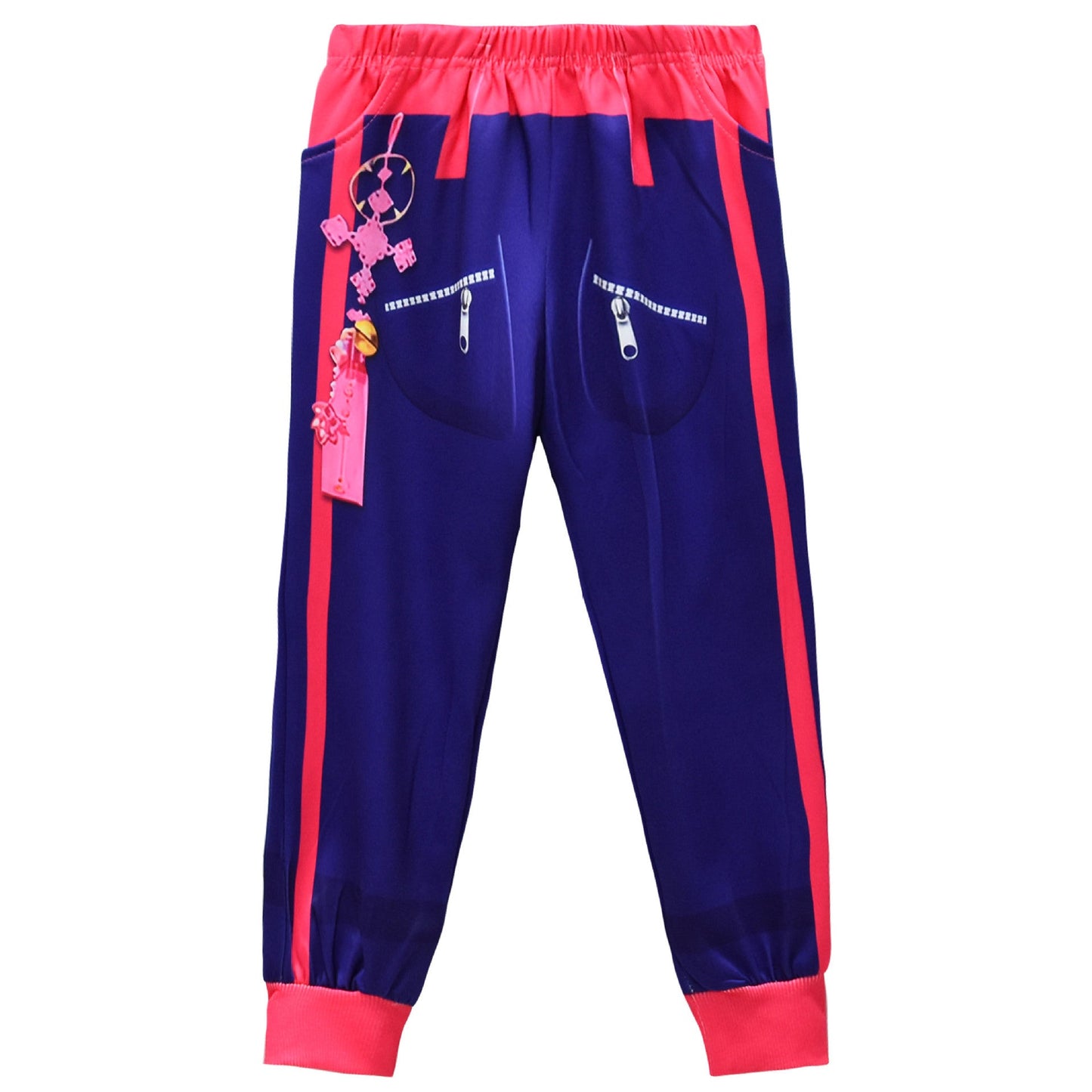 Girls Orange Hoodie Pop Star Cosplay Costume Hooded Zip-up Sweatshirt and Pants for Cosplay