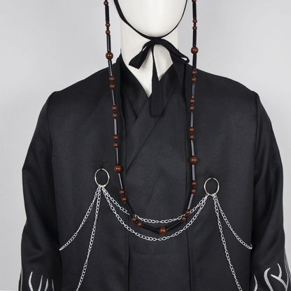 KPop Black Stage Outfit  “Your Idol” Performance Full Set For Boys and Men Party Cosplay Costume