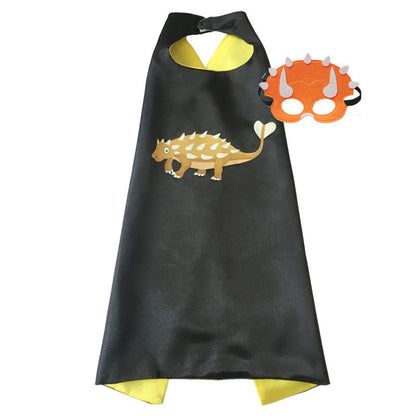 Children's Dinosaur Cape and Eye Mask