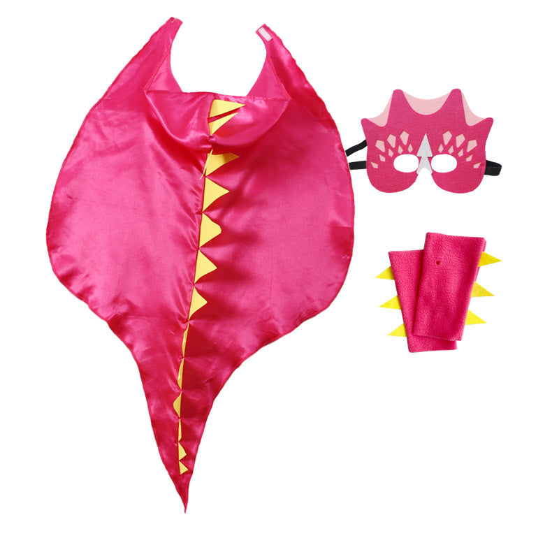 Cute Children Dinosaur Cape