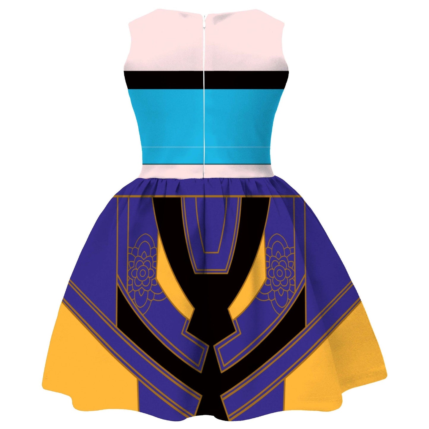 Déguisement d'Halloween pour Filles, Robe de Performance de Pop Star et Sac pour Fête Cosplay