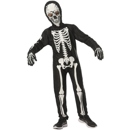 Halloween Glow-in-the-Dark Skull Costume for Kids