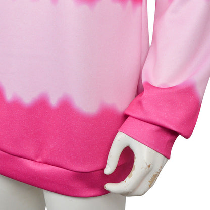 Mens Pink Sweatshirt KPop Fashion Cosplay Shirt Party Carnival Costume