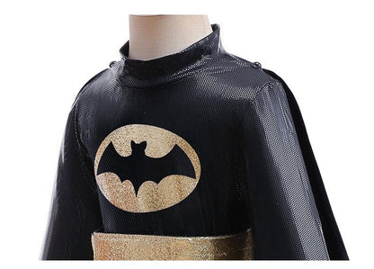 Kids' Black Batman Hero Costume