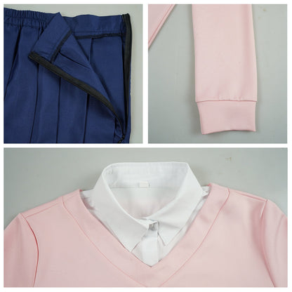 Dandadan Momo Ayase Cosplay Costumes For Signature Japanese School Uniform Look