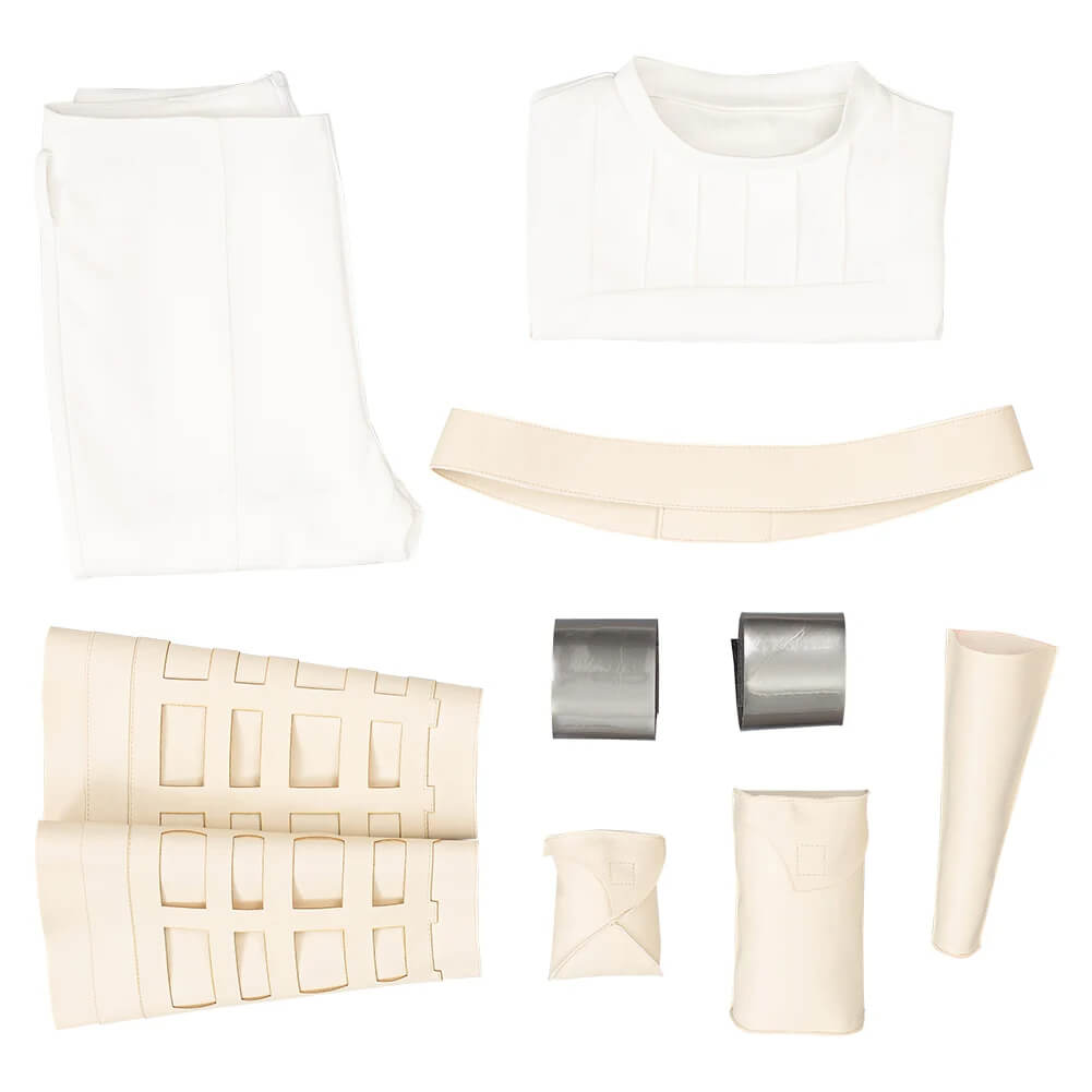 Princess Amidala Costume Padme Crop Top Action Jumpsuit Geonosis Attire