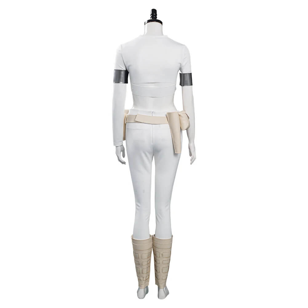 Princess Amidala Costume Padme Crop Top Action Jumpsuit Geonosis Attire