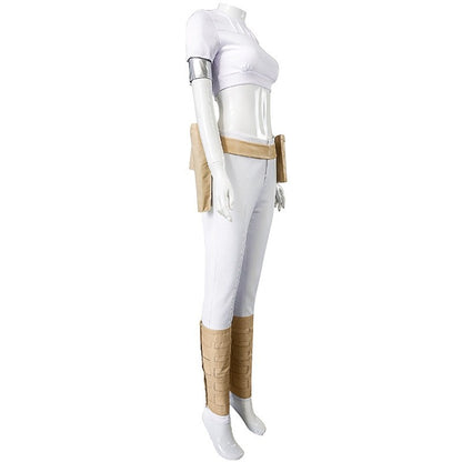 Princess Amidala Costume Padme Crop Top Action Jumpsuit Geonosis Attire