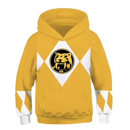 All Dragon-themed Rangers Cosplay Hoodie Halloween Costumes
