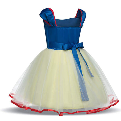 Vestido de Princesa para Niñas Pequeñas Traje de Fiesta de Disfraces de Cosplay