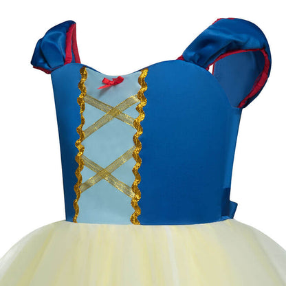 Vestido de Princesa para Niñas Pequeñas Traje de Fiesta de Disfraces de Cosplay