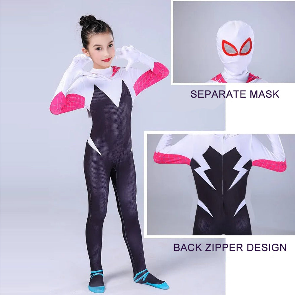 Disfraz de Spider-Gwen para niños