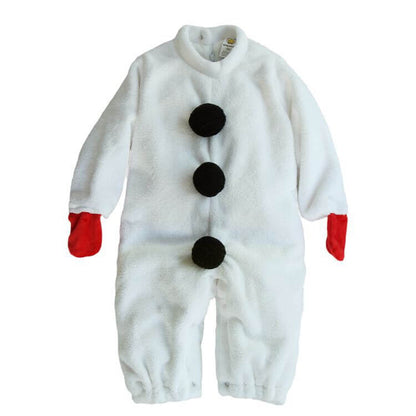 Costume de Noël pour tout-petits, déguisement de petit lutin du Père Noël ou de bonhomme de neige