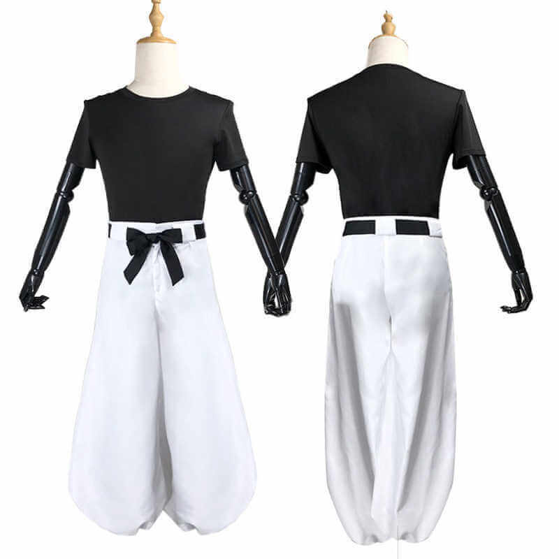 Toji Cosplay Outfit Toji Fushiguro Costume Includes Shirt and Pants With Black Belt Cosplay Full Set