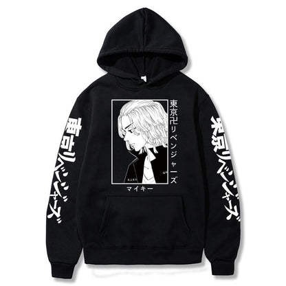 Mikey Manjiro Sano Graphic Hoodies Unisex Manga Cosplay Sweatshirt
