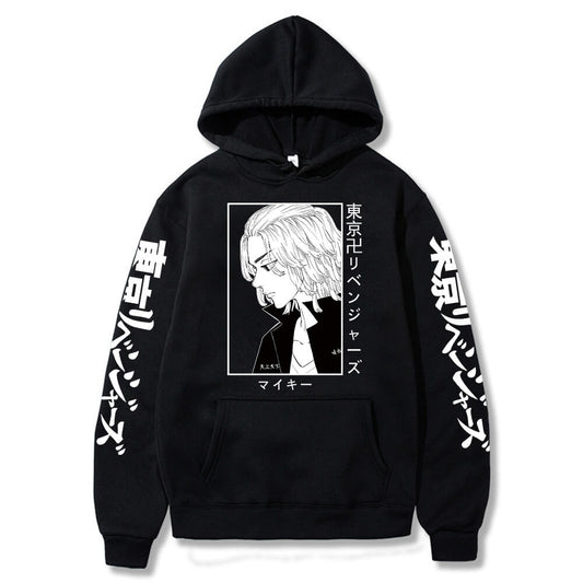 Mikey Manjiro Sano Graphic Hoodies Unisex Manga Cosplay Sweatshirt