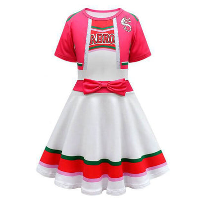Costume de pom-pom girl Addison des Zombies pour enfants, robe de cosplay pour filles de 2 à 10 ans