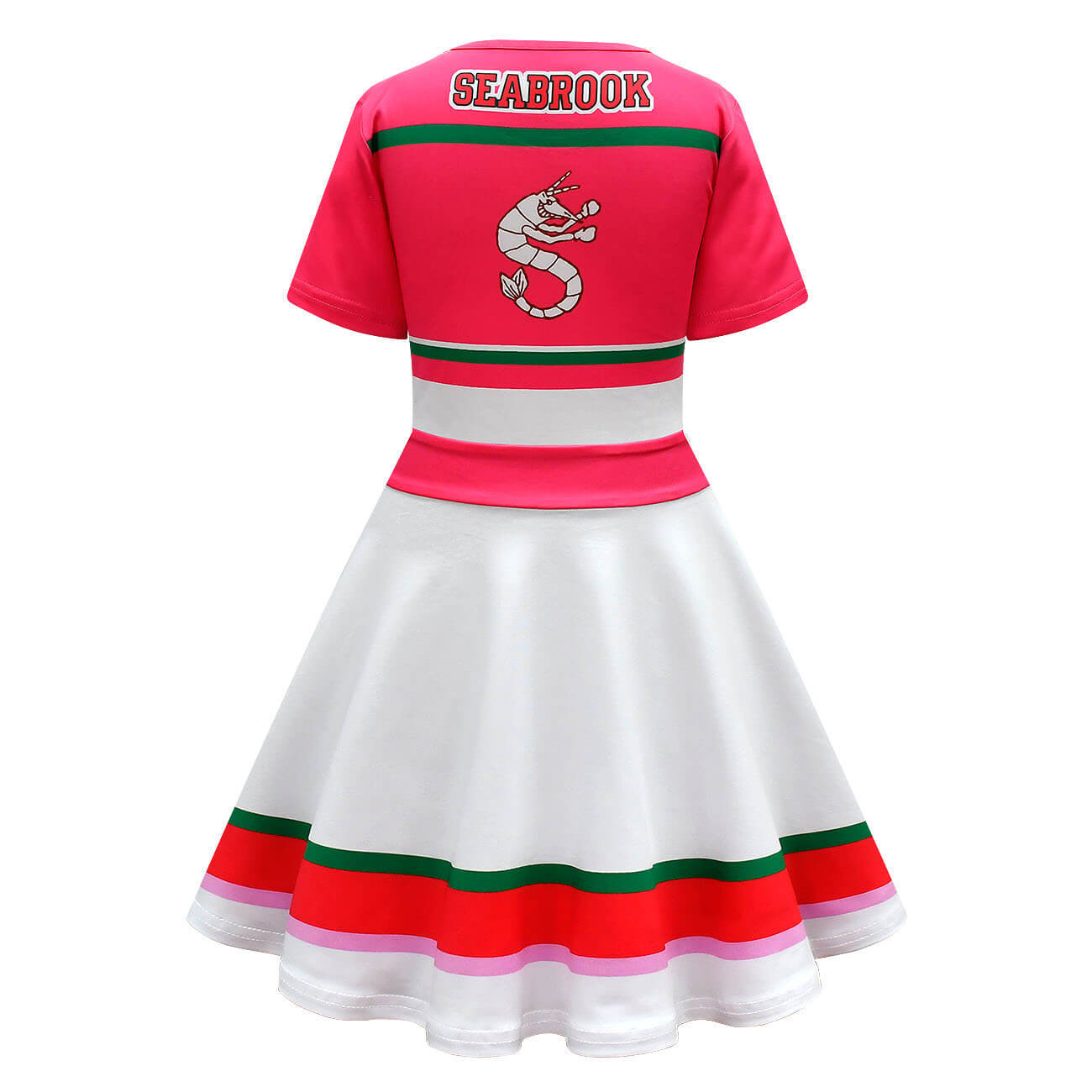 Costume de pom-pom girl Addison des Zombies pour enfants, robe de cosplay pour filles de 2 à 10 ans