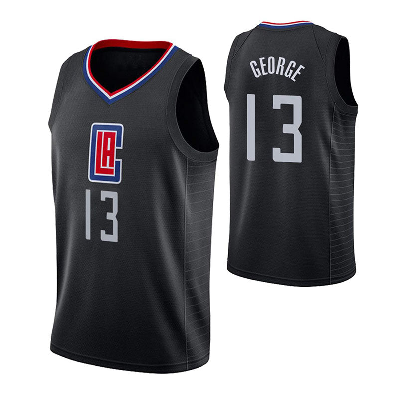 Maillot de Basketball Enfant Adulte GEORGE N°13 Uniforme de Basketball Comprenant un Haut et un Short
