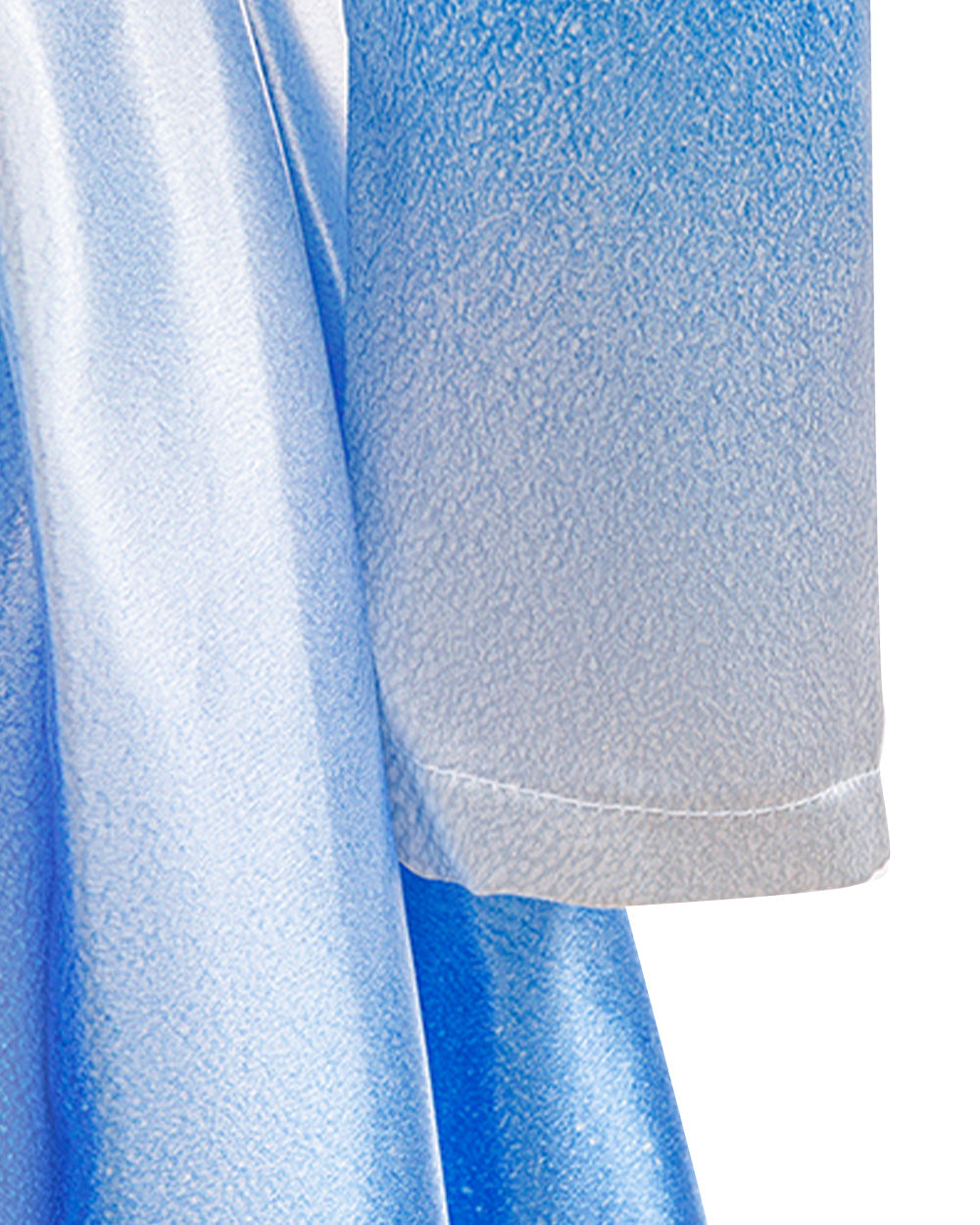 Kids Chloe Costume Movie 5 Blue Princess Jacket Dress and Leggings for Halloween Carnival