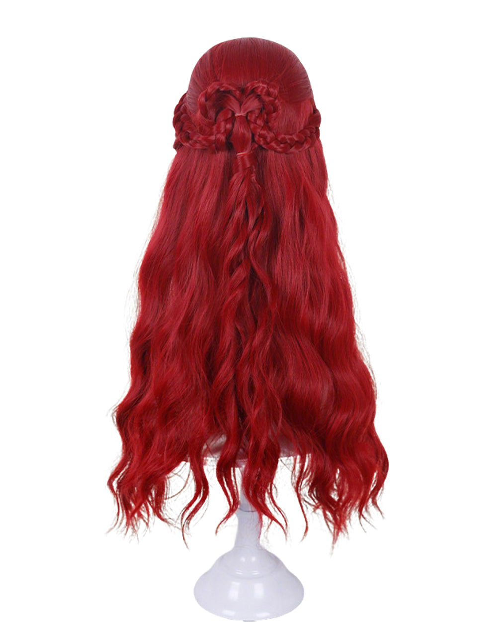 Girls Women Red Princess Costume PU Leather Jacket Skirt Pants and Accessories 6pcs Suit for Halloween Carnival